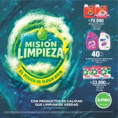  Vista previa del prospecto Catalogo mision Limpieza del almacen Jumbo válida del 14/08/2025 al 27/08/2025