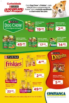 Pré-Visualização do folheto "Ofertas Nestlé Purina" da loja Confiança válido a partir de 01/12/2025