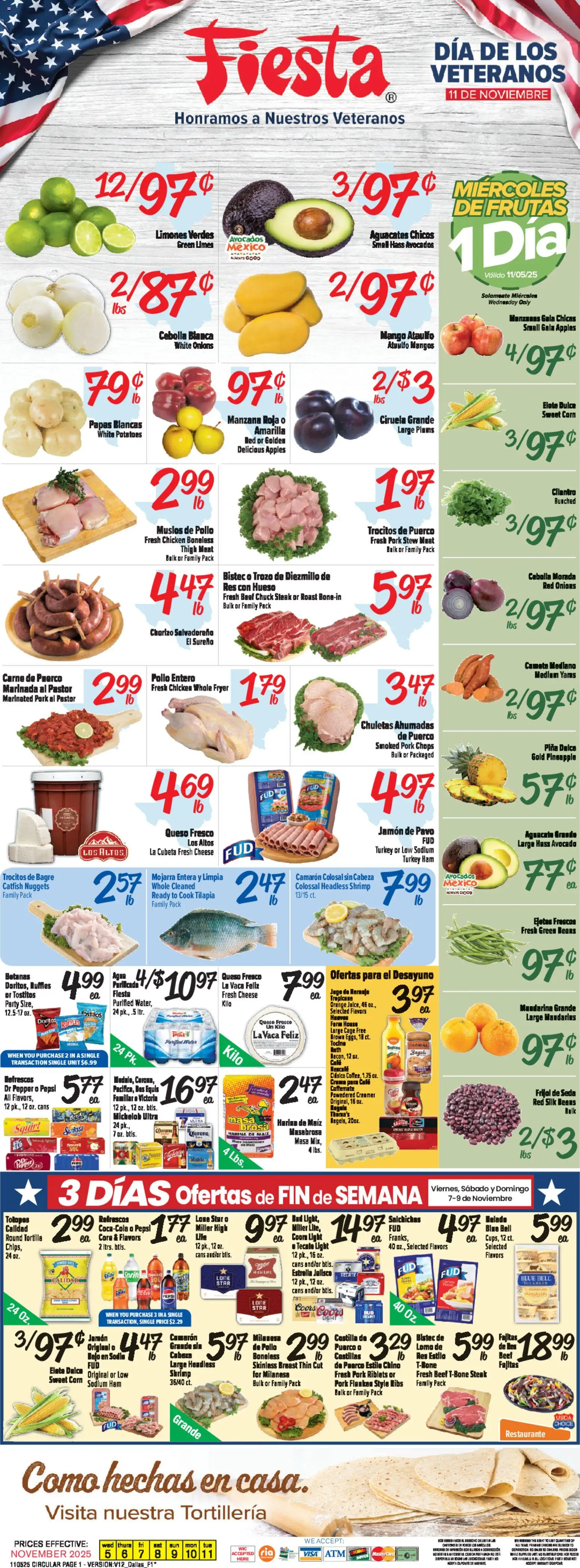 Ad Preview of Fiesta Mart Weekly Ad from 11/05/2025