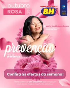 Pré-Visualização do folheto "Ofertas da semana" da loja Supermercados BH válido a partir de 13/10/2025