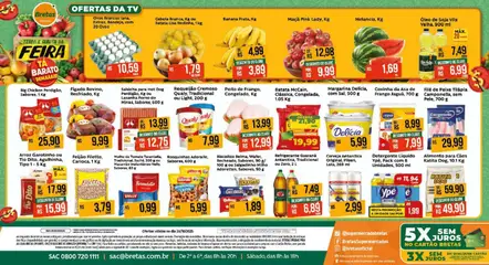 Pré-Visualização do folheto "Ofertas do Dia" da loja Bretas válido a partir de 28/10/2025