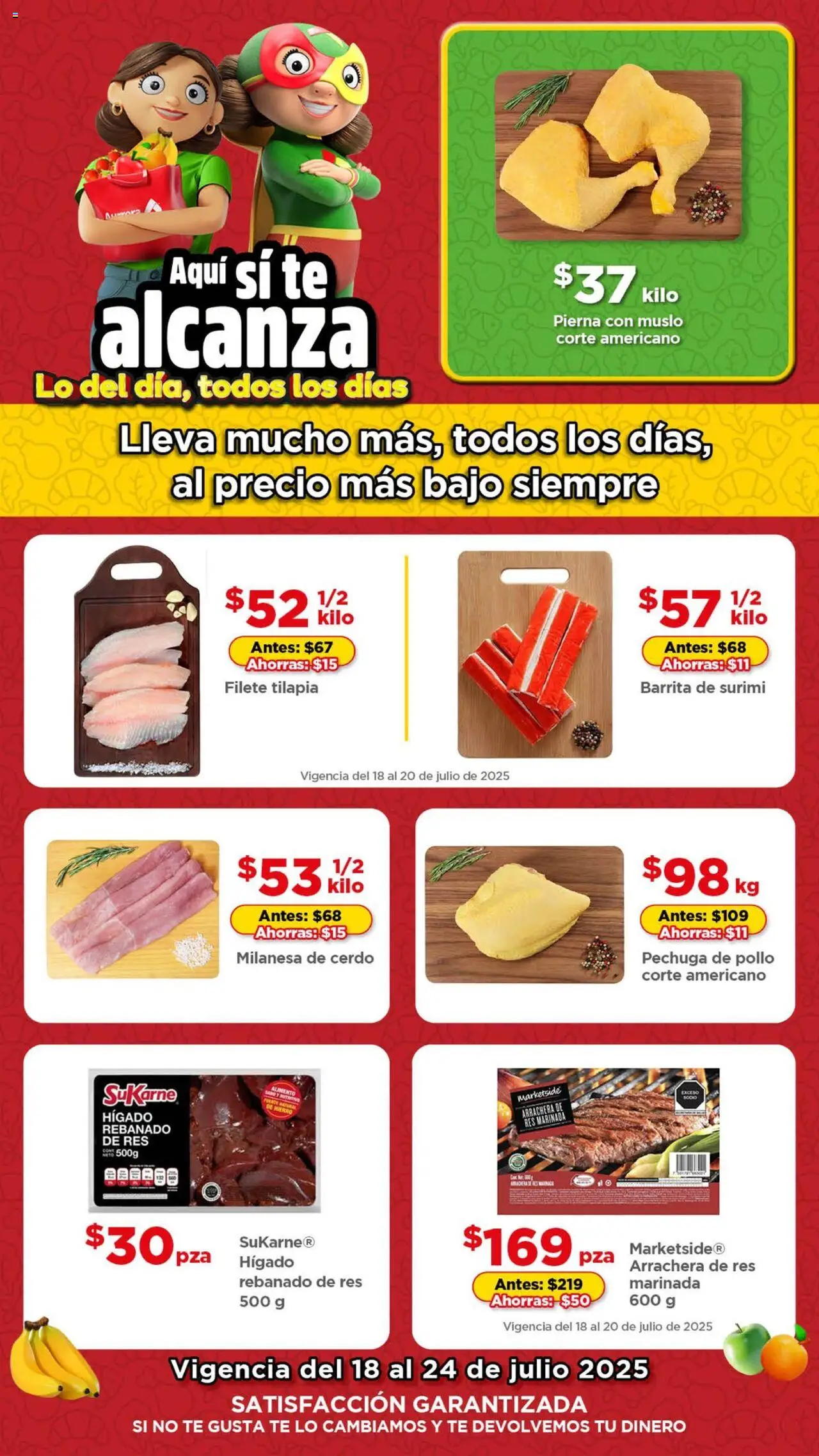 Folleto Precio Bodega Aurrerá y sus promociones válidas desde el 18/07/2025 - Número de página 1