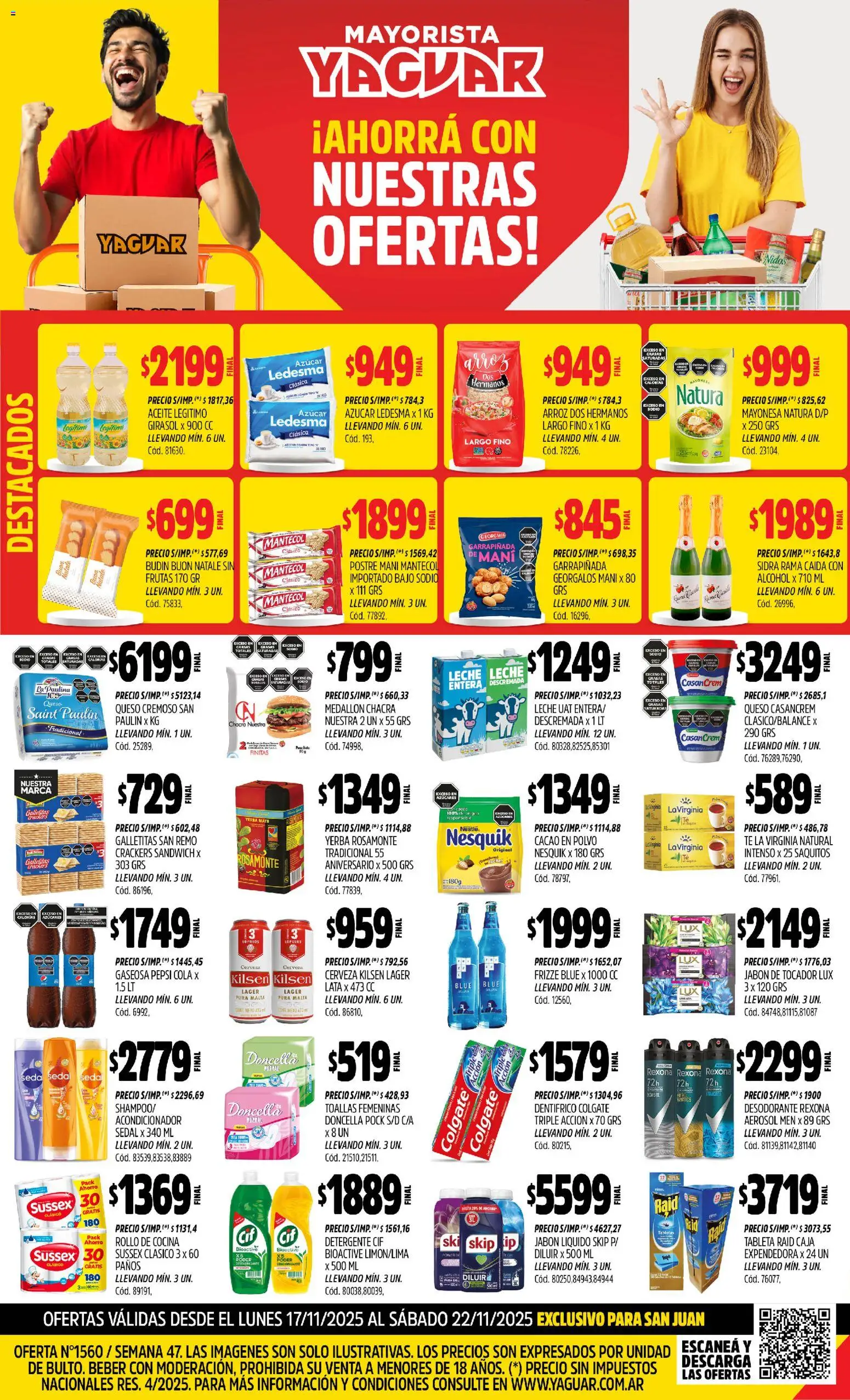 Vista previa del folleto de la tienda Yaguar válido desde el 17/11/2025 