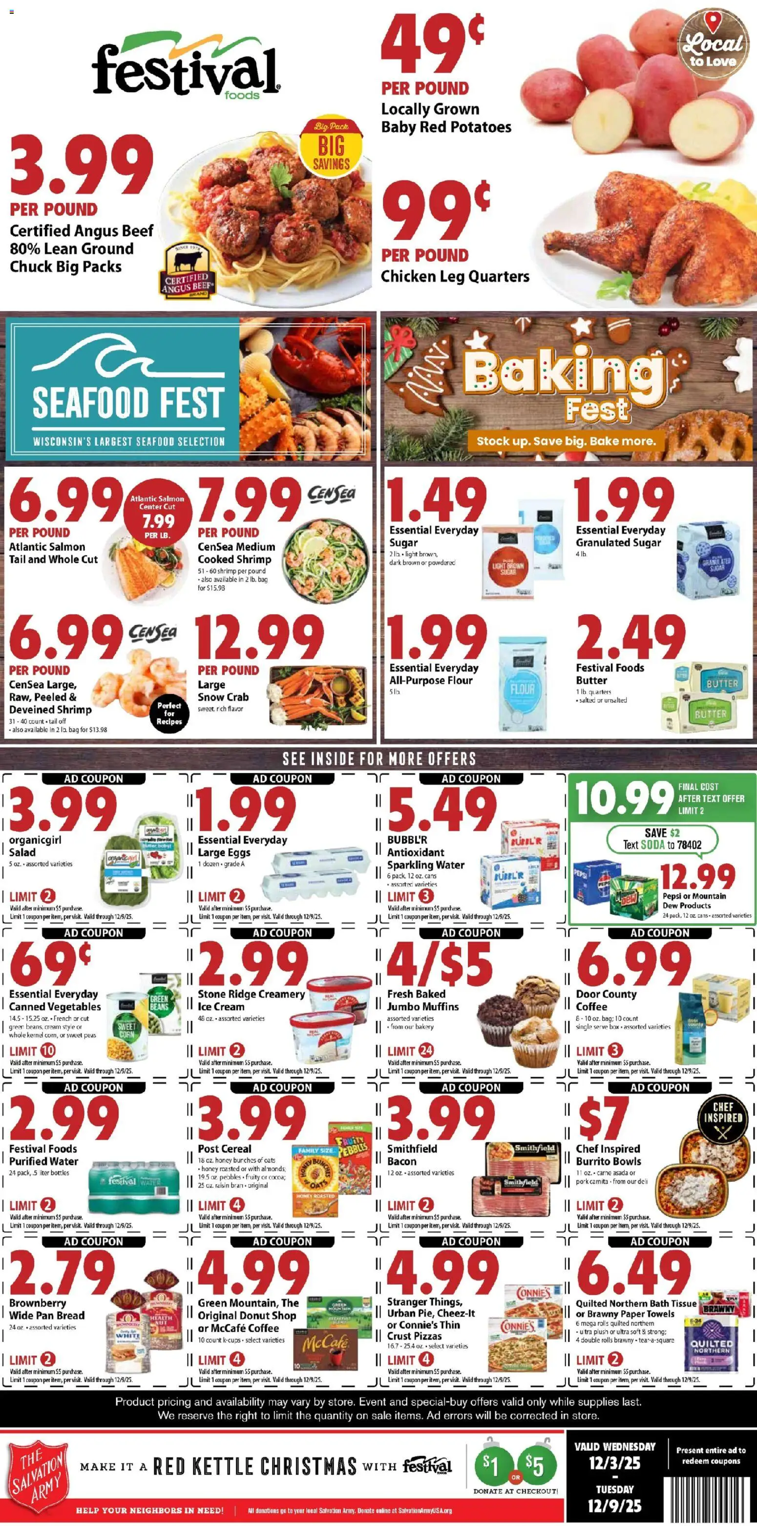 Ad Preview of Festival Foods Weekly Ad from 12/03/2025