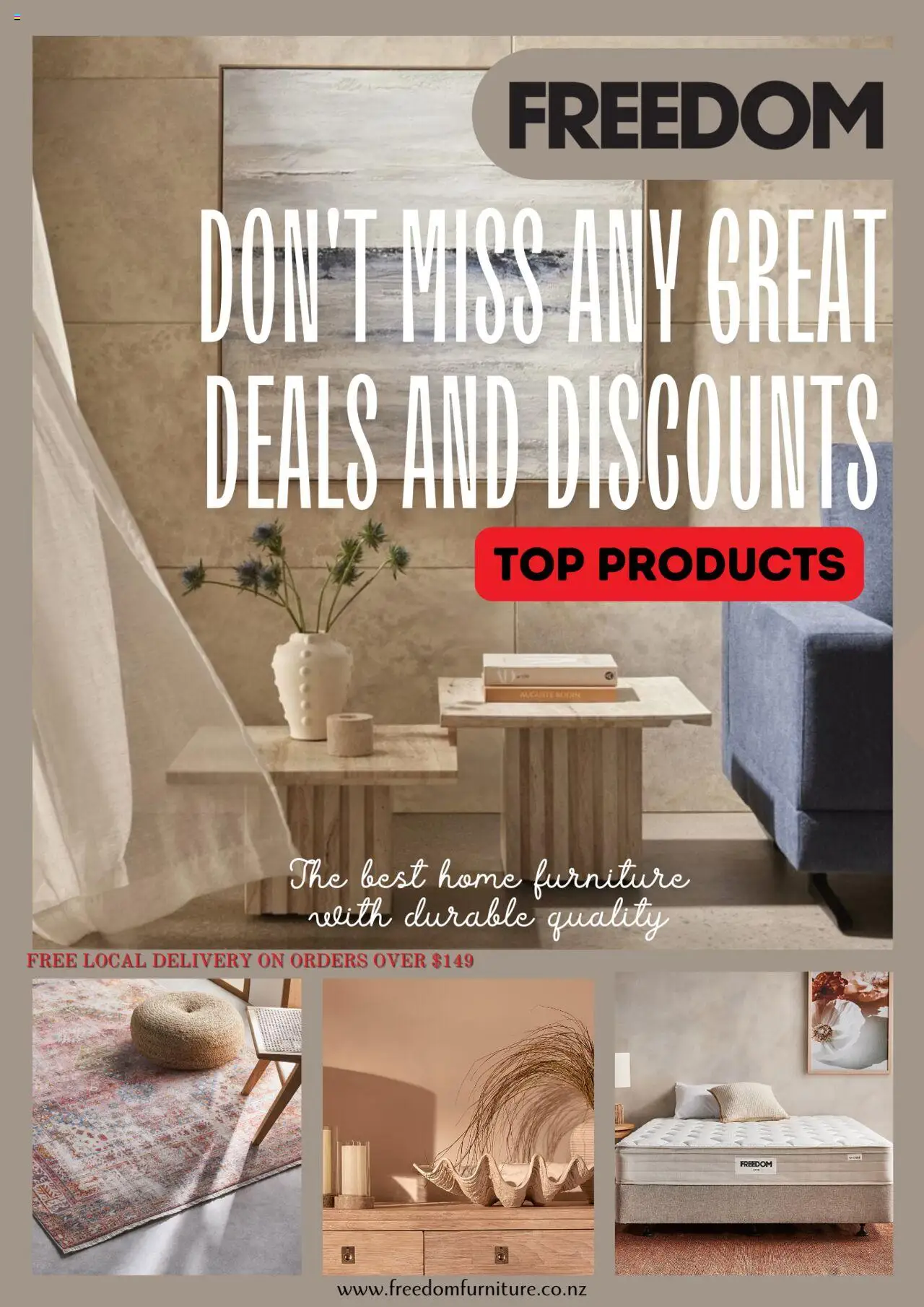 Catalogue Freedom Furniture catalogue valid from 9 Sept 2025 - page 1