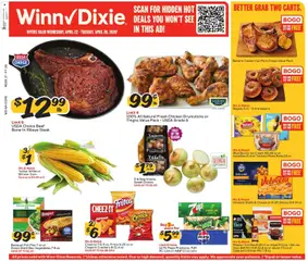 Ad Preview of Winn Dixie Winn Dixie Weekly Ad from 04/22/2026