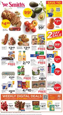Ad Preview of Smith's Weekly Ad - WY from 10/22/2025