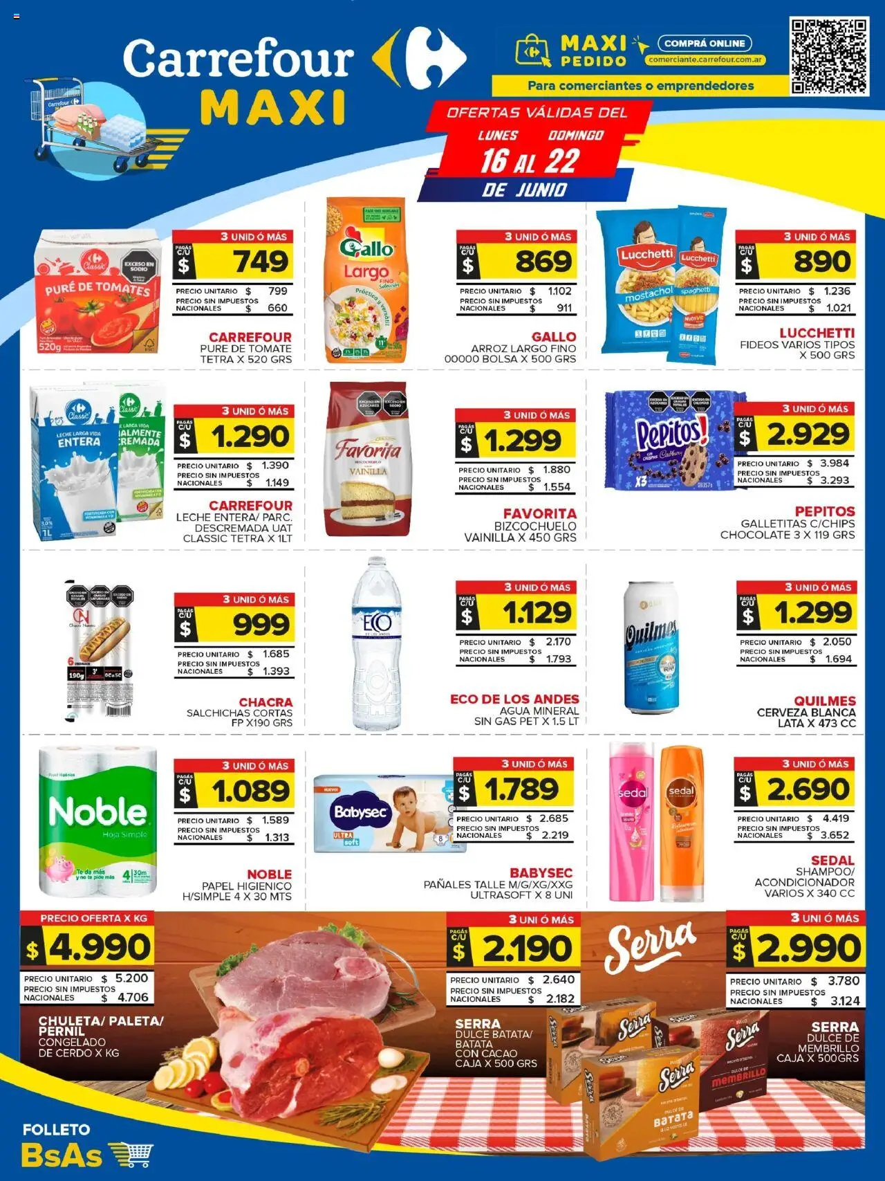 Carrefour Maxi Catálogo del 16/06/2025 Online