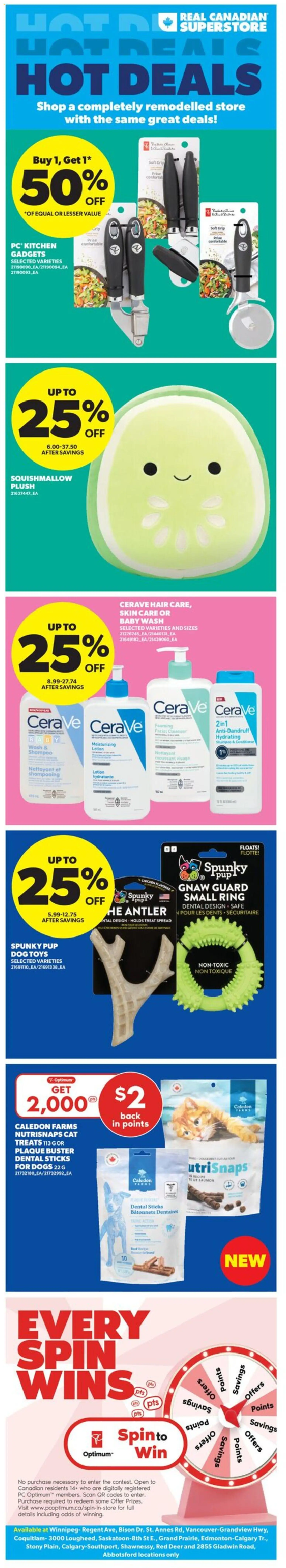 Preview of leaflet Real Canadian Superstore weekly flyer - AB from shop Real Canadian Superstore is valid from Apr 16, 2026
