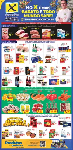 Pré-Visualização do folheto "Ofertas da semana" da loja X Supermercados válido a partir de 12/09/2025