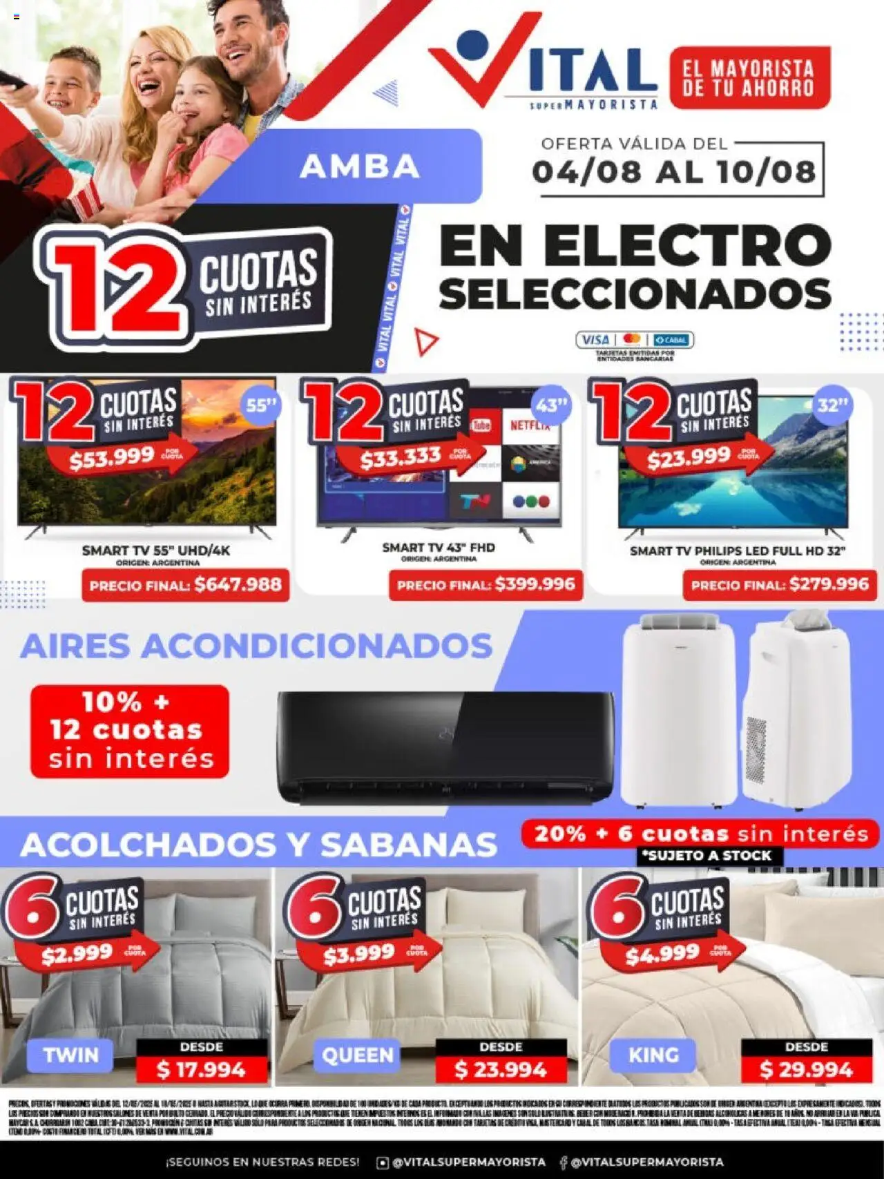 Vital Ofertas nonfood del 04/08/2025 >> Catálogo