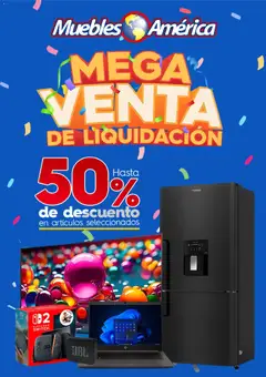 Vista previa las ofertas de la tienda Muebles America - Catálogo desde el 13/01/2026 