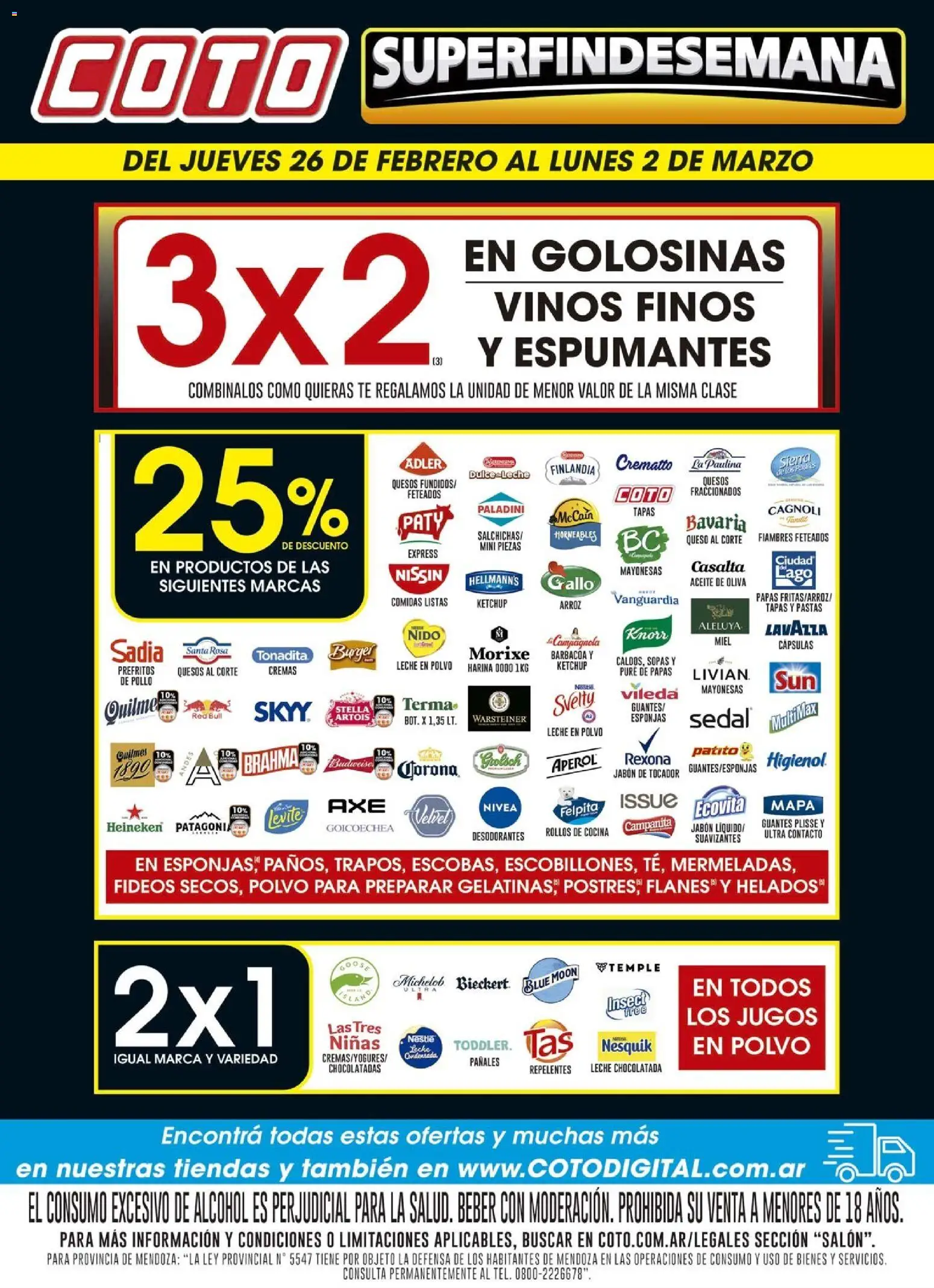 Vista previa del folleto de la tienda Coto válido desde el 26/02/2026 