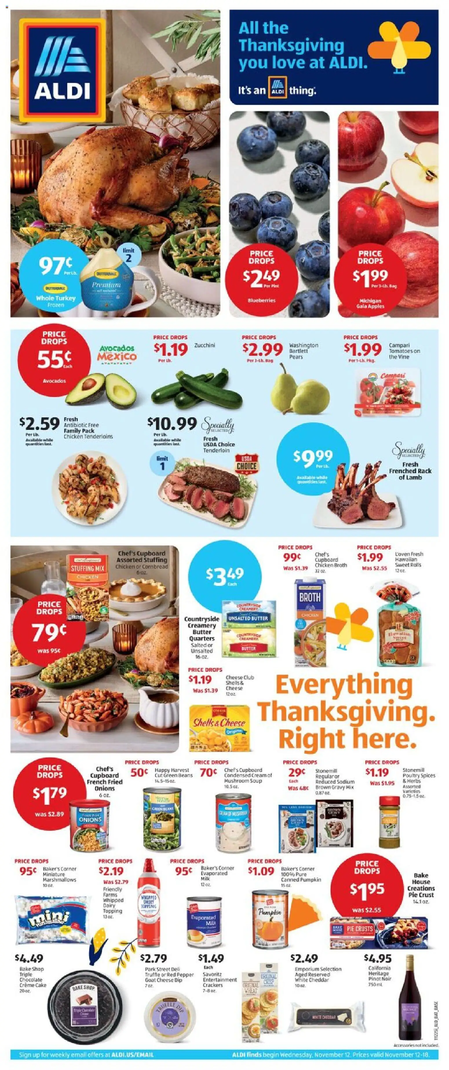 Ad Preview of Aldi Weekly Ad from 11/12/2025