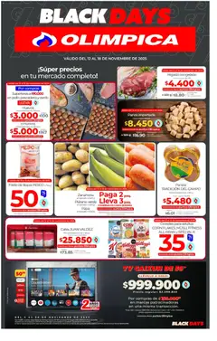  Vista previa del prospecto Ofertas BLACK DAYS del almacen Olímpica válida del 12/11/2025 al 18/11/2025