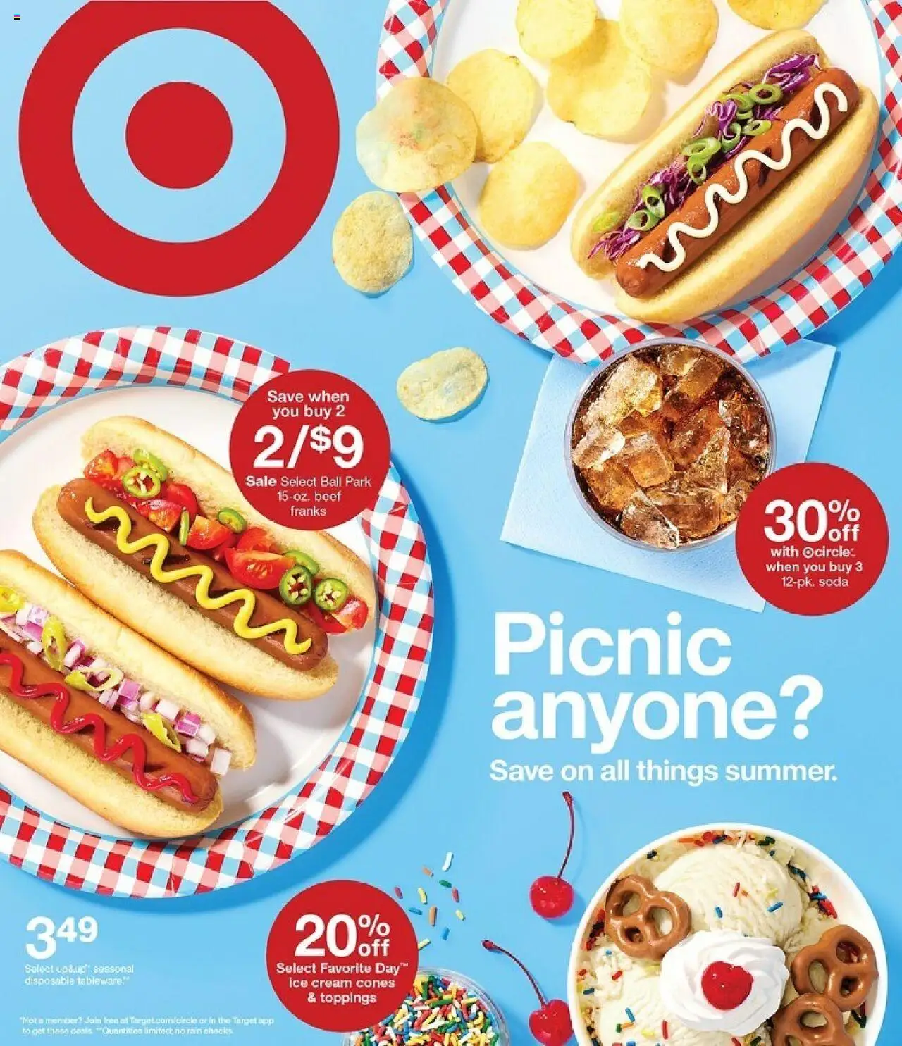 Target Weekly Ad from 05/25/2025 - Flyer - Page number 1 - Beef, Cream, Ice cream, Ice