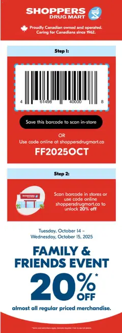 Preview of leaflet Event from shop Shoppers is valid from Oct 14, 2025