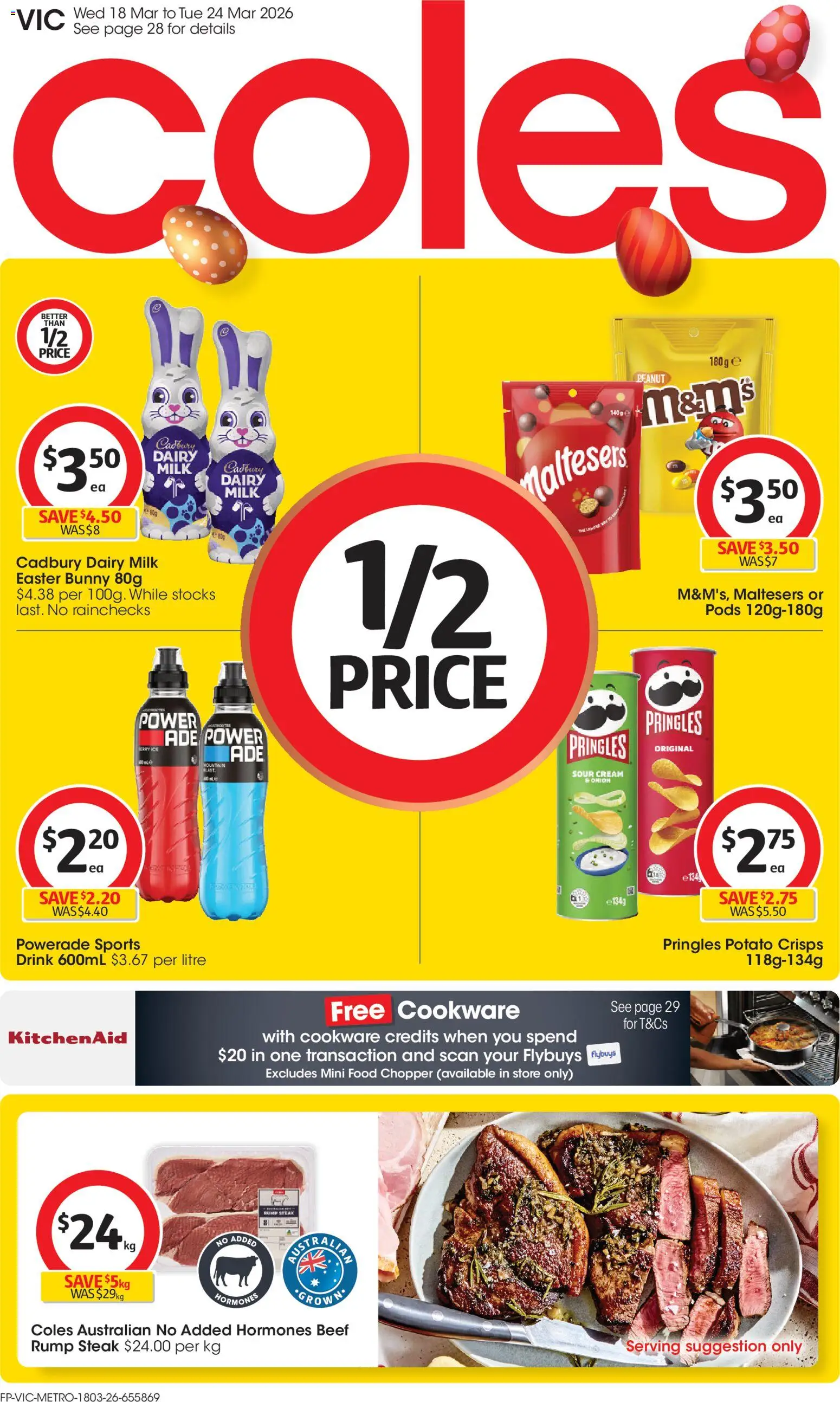 Preview of catalogue Coles catalogue VIC from shop Coles valid 18/03/2026