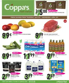 Preview of leaflet Coppas Fresh Market weekly flyer / circulaire from shop Coppas Fresh Market is valid from Apr 23, 2026