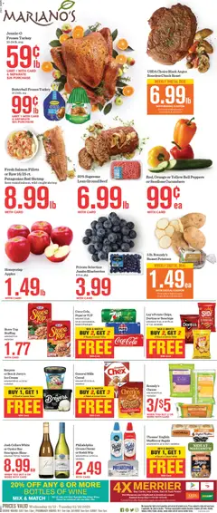 Ad Preview of Mariano's Black Friday from 11/12/2025