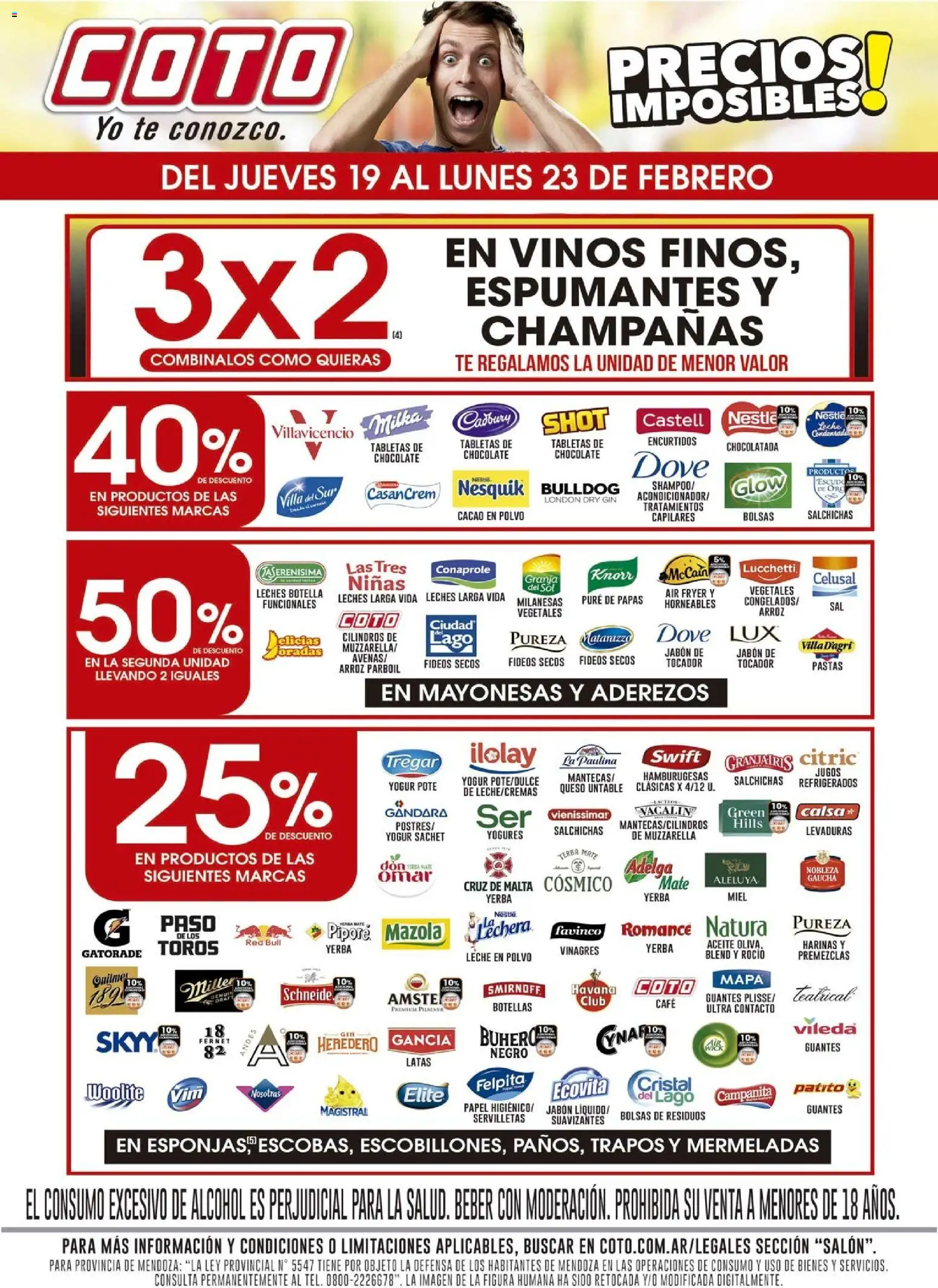 Vista previa del folleto de la tienda Coto válido desde el 19/02/2026 