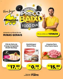 Pré-Visualização do folheto "Ofertas da semana" da loja Mineirão Atacarejo válido a partir de 11/08/2025