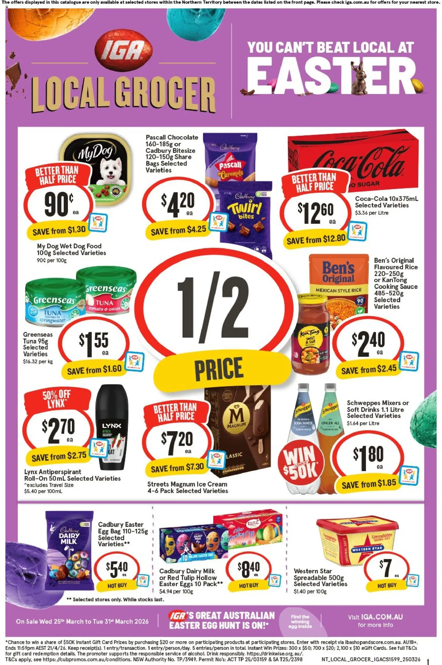 Preview of catalogue IGA Local Grocer NT from shop IGA valid 29/03/2026