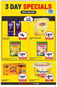 Preview of catalogue 3 Day Specials NSW from shop IGA valid 19/12/2025