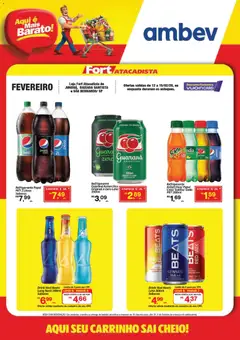 Pré-Visualização do folheto "Ofertas Ambev" da loja Fort Atacadista válido a partir de 12/02/2026
