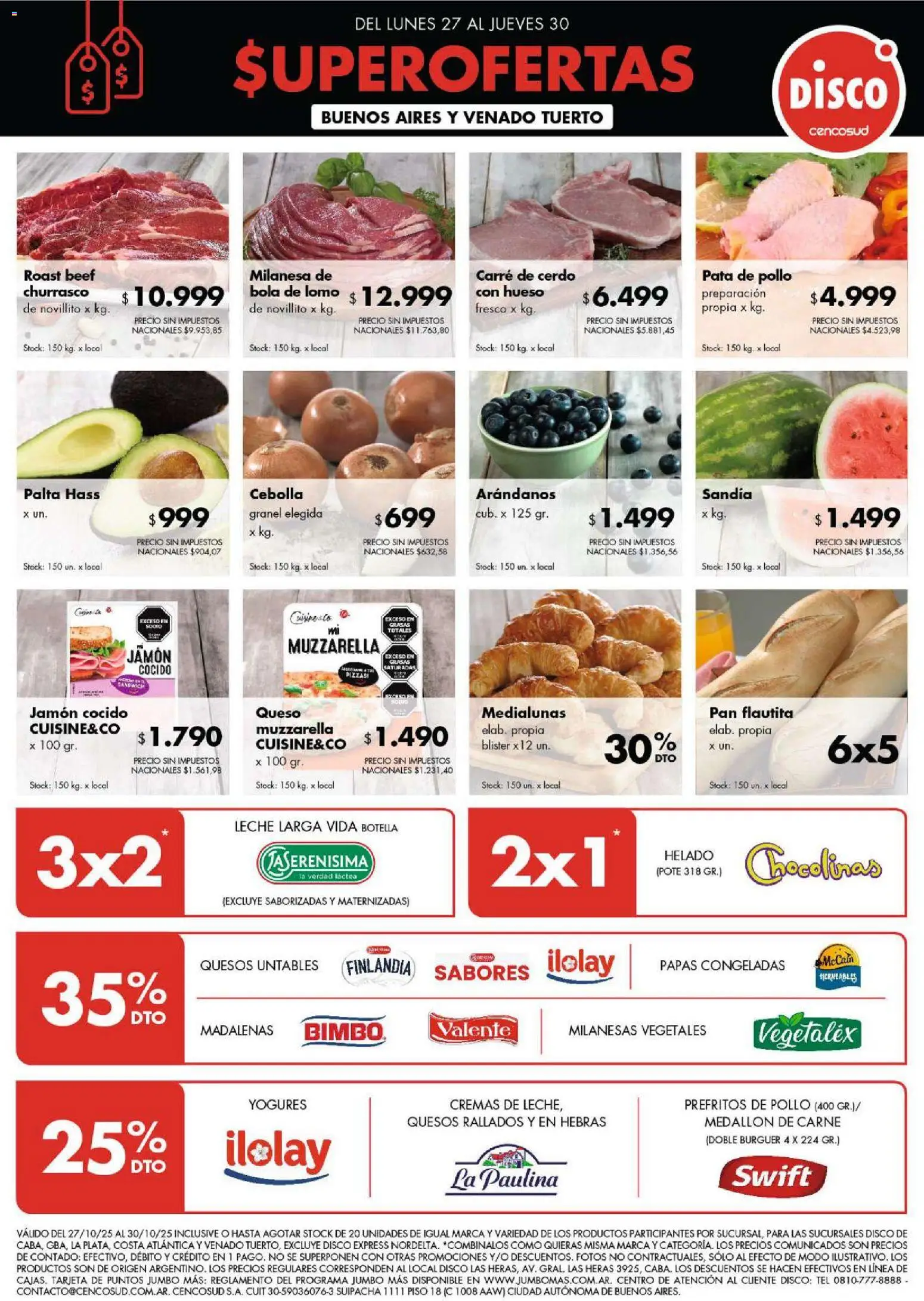 Disco Ofertas del 26/10/2025 Online