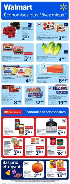 Un aperçu du dépliant Circulaire Kemptville du magasin Walmart est valide à partir 16 oct. 2025