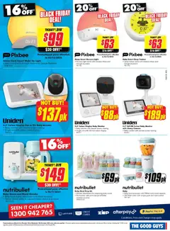 Preview of catalogue Black Friday from shop The Good Guys valid 12/11/2025 | Page: 20