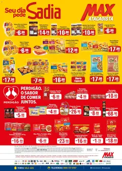 Pré-Visualização do folheto "Ofertas BRF" da loja Max Atacadista válido a partir de 18/12/2025