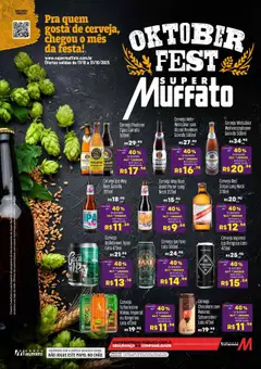Pré-Visualização do folheto "Ofertas Oktoberfest" da loja Super Muffato válido a partir de 17/10/2025