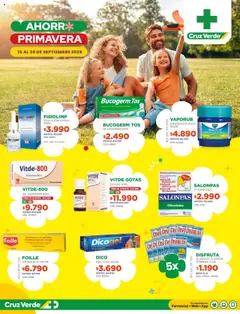Folleto de la tienda Cruz Verde válido desde el 14.09.2025 