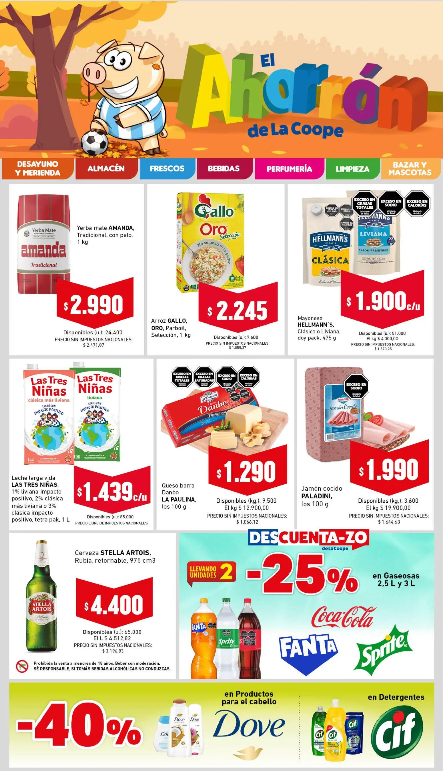 Vista previa del folleto de la tienda Cooperativa Obrera válido desde el 06/04/2026 
