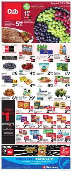 Ad Preview of Cub Foods Weekly Savings - MN from 08/03/2025