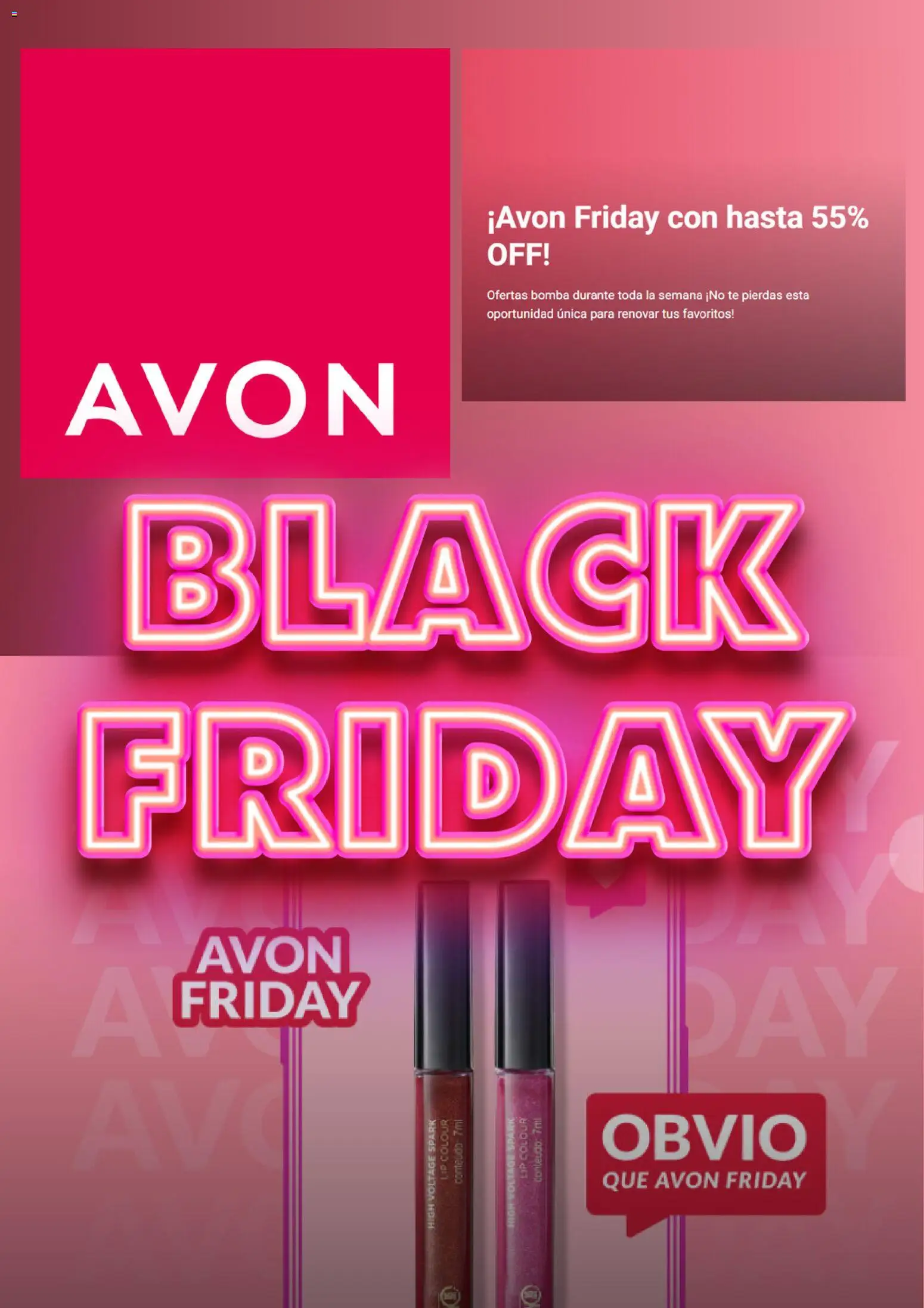 Vista previa del folleto de la tienda Avon válido desde el 25/11/2025 