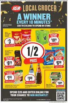 Preview of catalogue IGA Local Grocer NT from shop IGA valid 08/04/2026