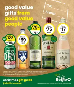 Preview of catalogue Catalogue ALONNAH from shop The Bottle-O valid 10/11/2025