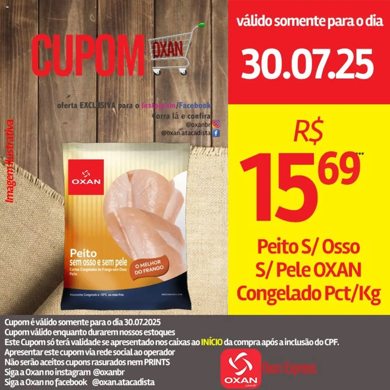 Oxan Atacadista folheto "Ofertas da semana" válido a partir de 30/07/2025 - número de página 1