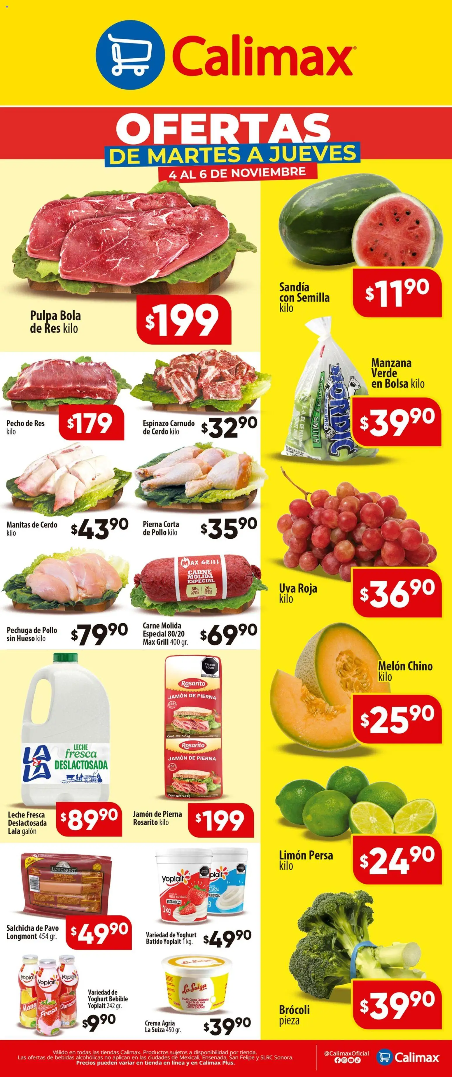 Vista previa las ofertas de la tienda Calimax - Folleto desde el 04/11/2025 