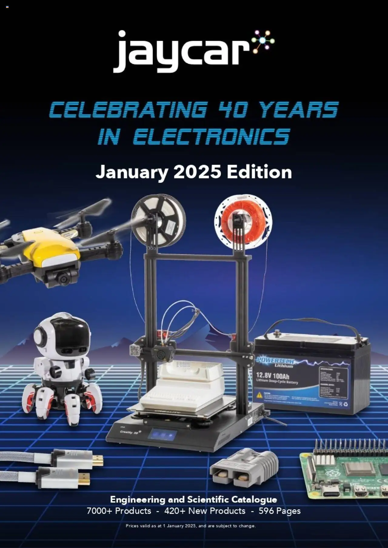 Jaycar catalogue valid from 01/01/2025 - page 1