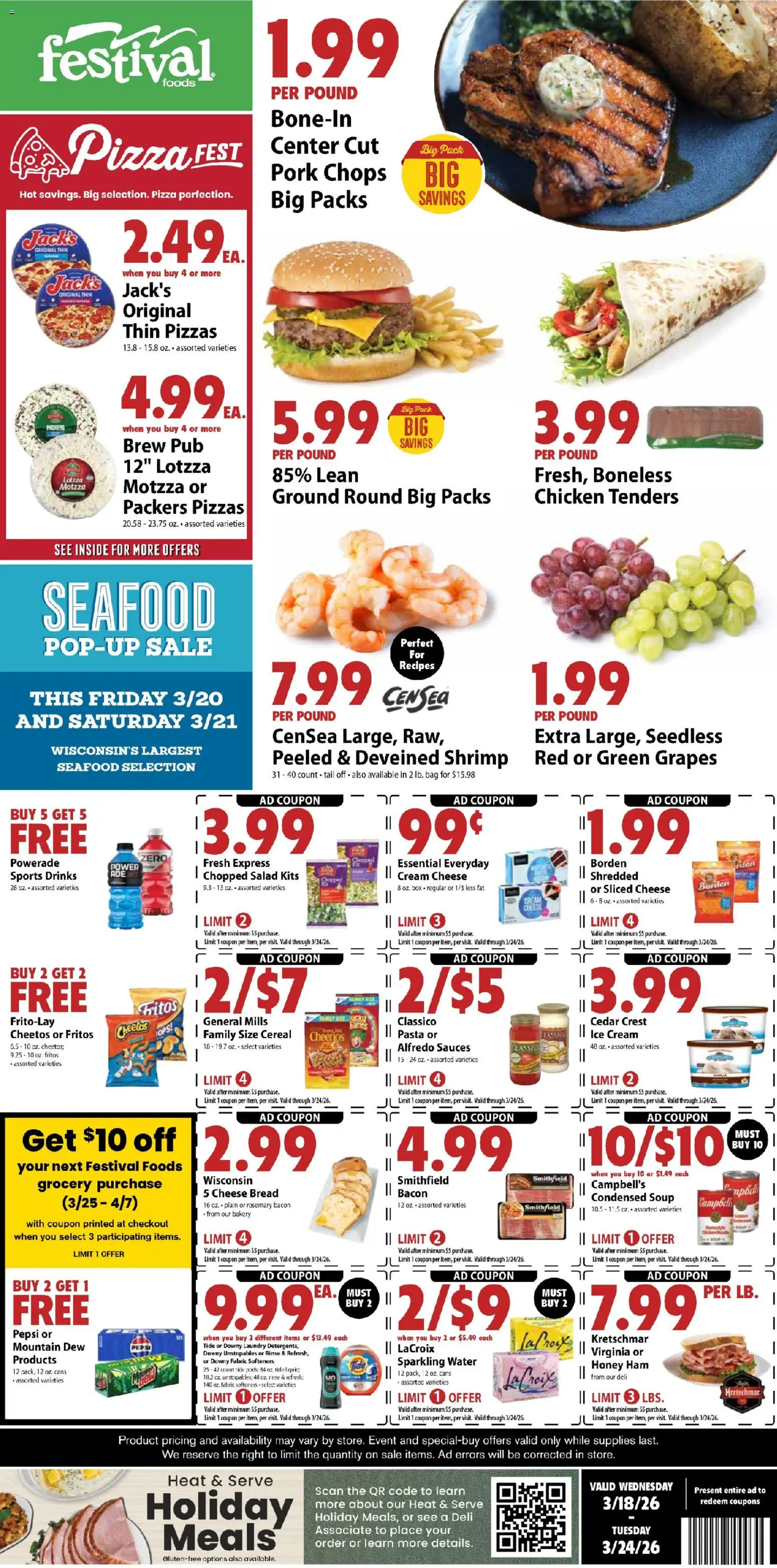 Ad Preview of Festival Foods Festival Foods Weekly Ad from 03/18/2026
