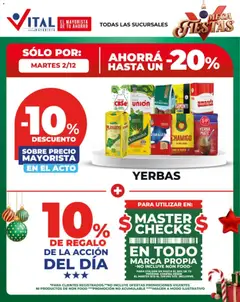 Vista previa del folleto de la tienda Vital válido desde el 02/12/2025 