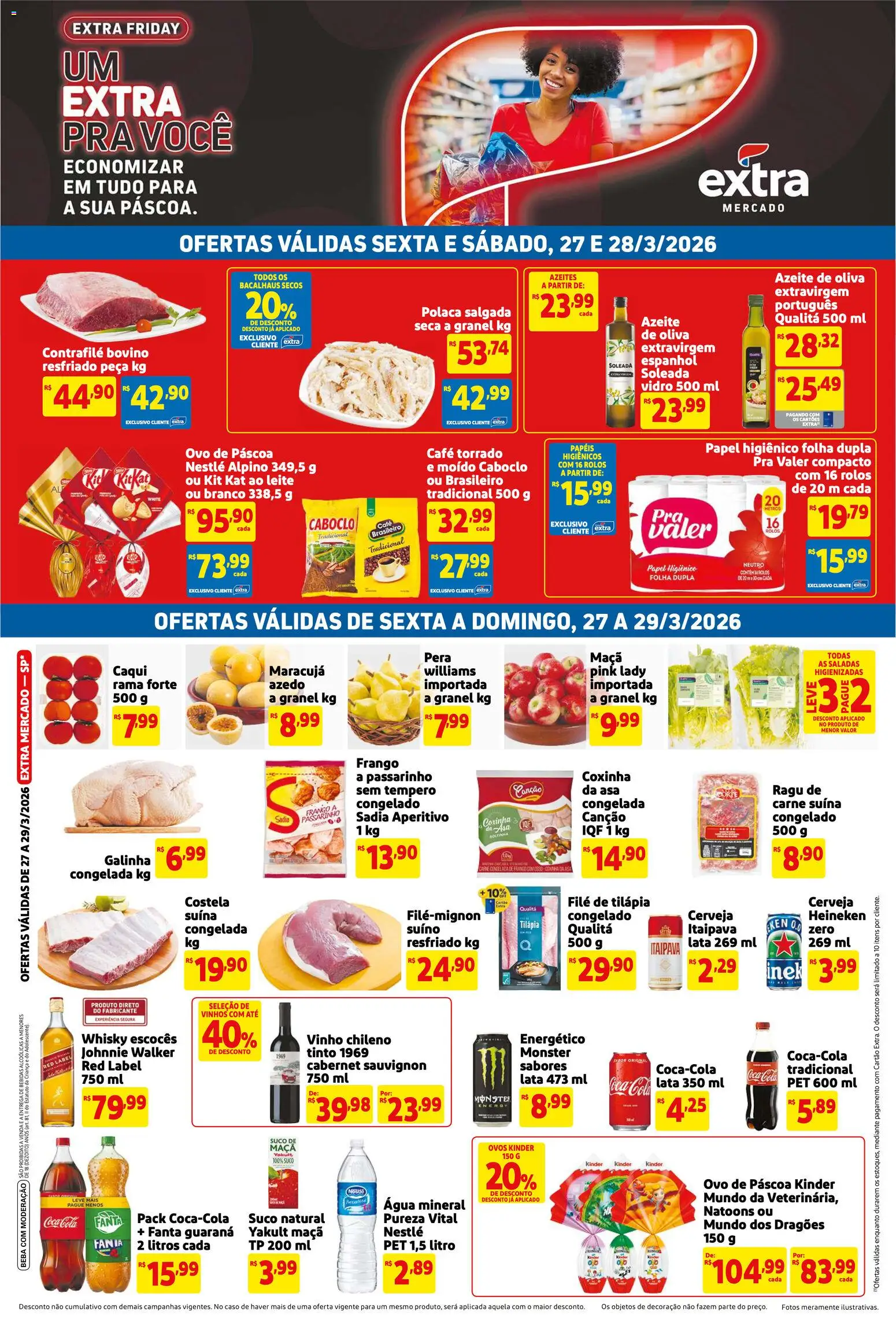 Pré-Visualização do folheto "Extra Black Friday" da loja Extra válido a partir de 27/03/2026