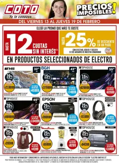 Vista previa del folleto de la tienda Coto válido desde el 13/02/2026 