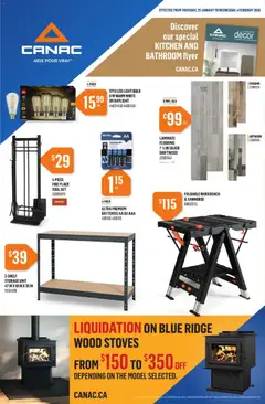 Preview of leaflet Weekly flyer from shop Canac is valid from Jan 29, 2026