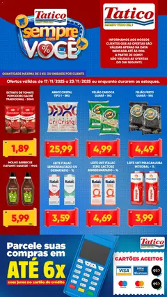 Pré-Visualização do folheto "Ofertas da semana" da loja Tatico válido a partir de 17/11/2025 | Página: 4