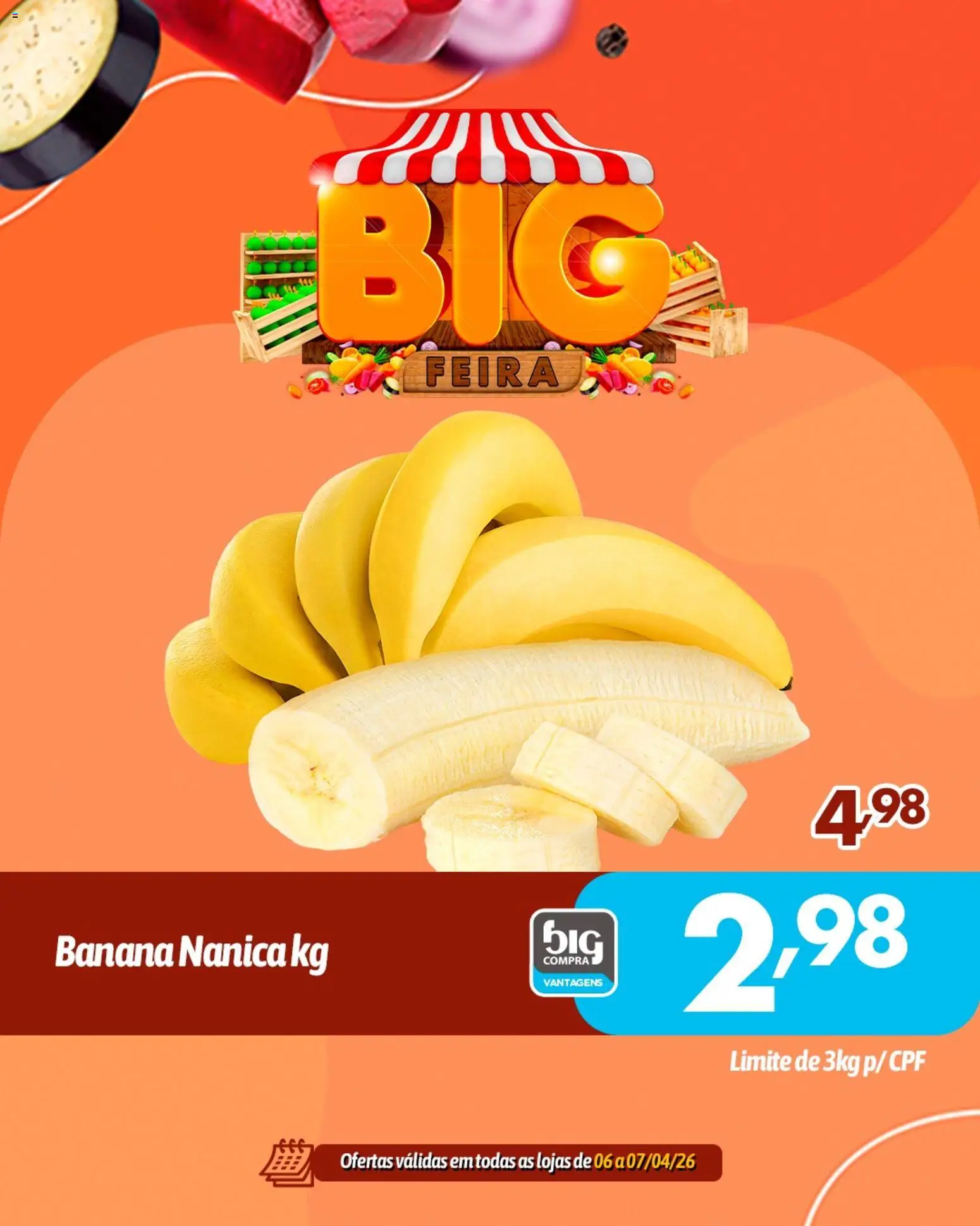 Pré-Visualização do folheto "Big Compra ofertas Big Feira" da loja Big Compra válido a partir de 06/04/2026